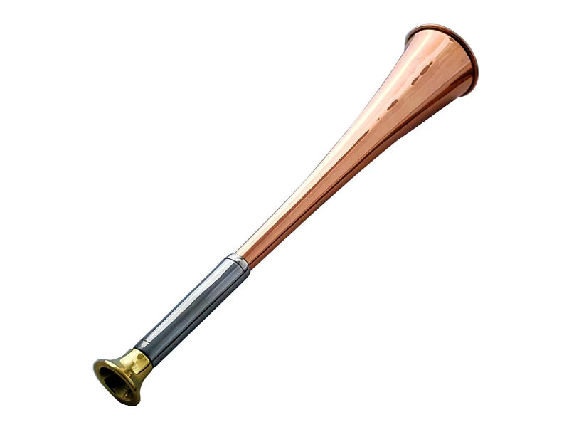 Cuerno de caza Cuerno de caza de zorros Pieza de repisa de cuerno de latón