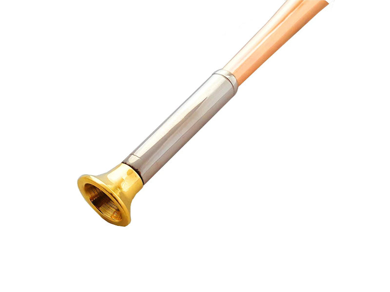 Cuerno de caza Cuerno de caza de zorros Pieza de repisa de cuerno de latón