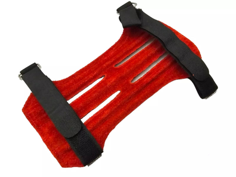 Protector de brazo para tiro con arco Protector de brazo para tiro con arco de cuero de gamuza
