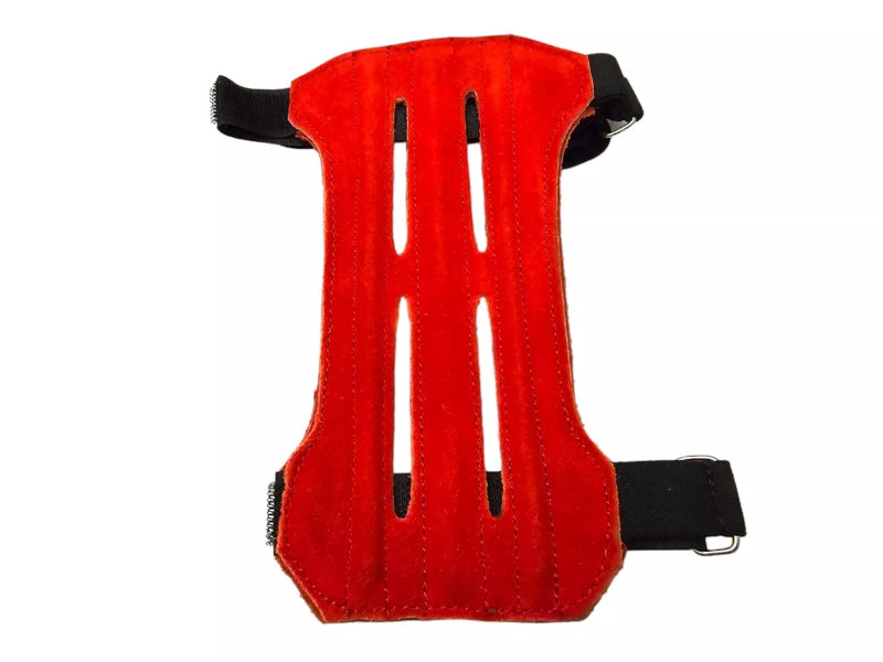 Protector de brazo para tiro con arco Protector de brazo para tiro con arco de cuero de gamuza