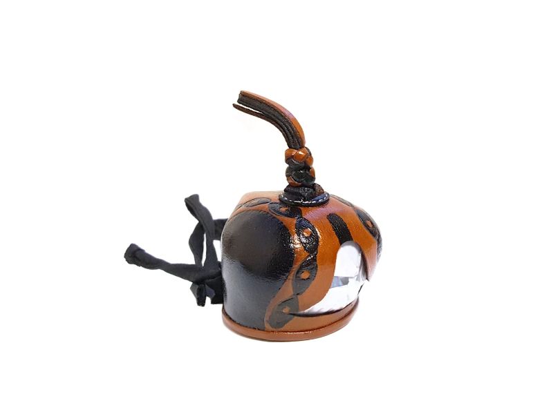 Capucha de cetrería Capucha holandesa de cuero estilo Steve Tait para cetrería