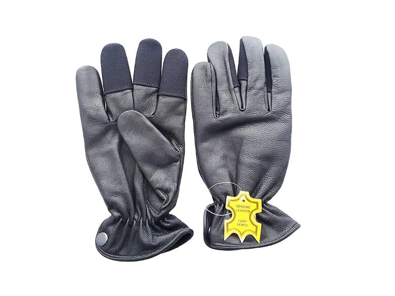 Guantes de invierno para tiro con arco Guantes de cuero para tiro con arco