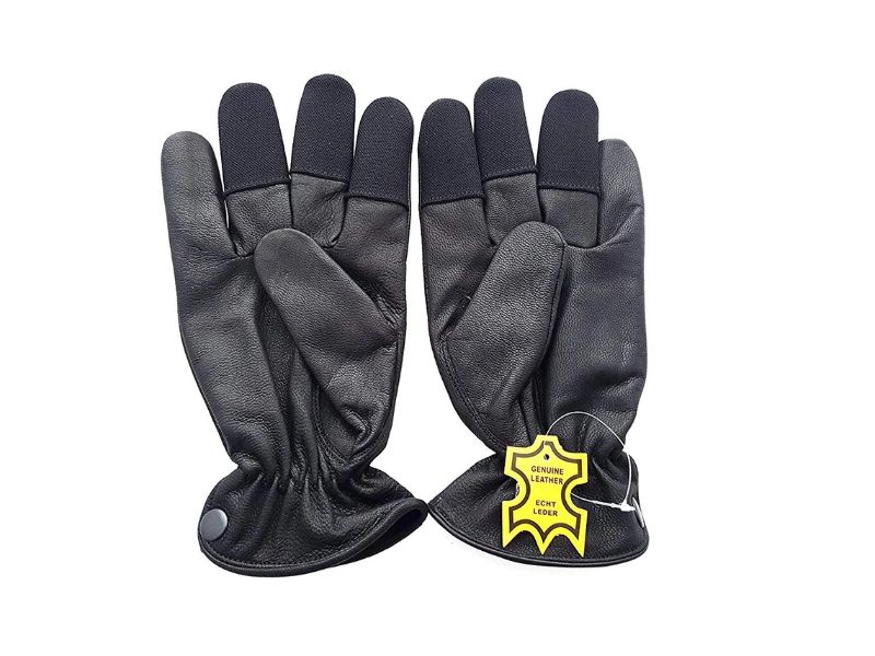 Guantes de invierno para tiro con arco Guantes de cuero para tiro con arco