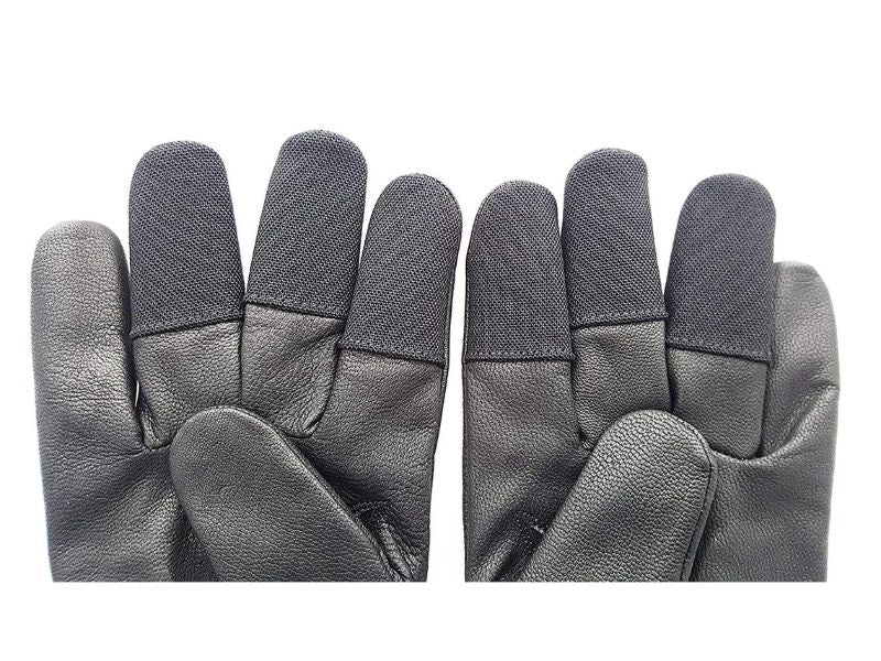 Guantes de invierno para tiro con arco Guantes de cuero para tiro con arco