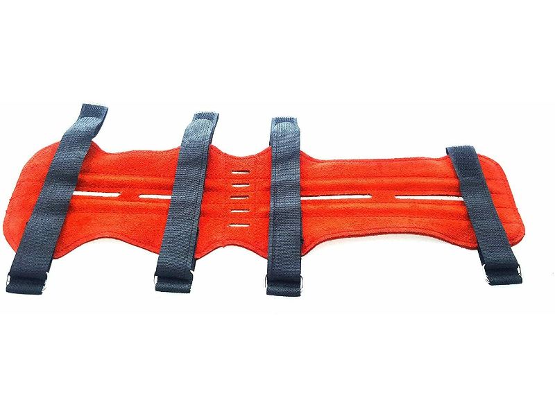 Protector de brazo para tiro con arco Protector de brazo para tiro con arco de cuero de gamuza