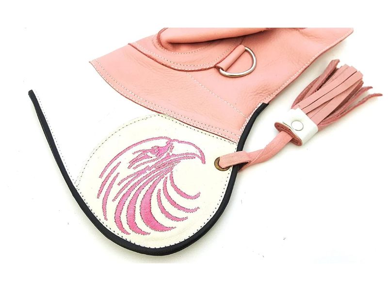 Guante de cetrería de cuero para damas Guante para manipulación de aves