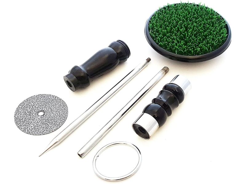 Percha de bloque para cetrería Percha de PVC para cetrería