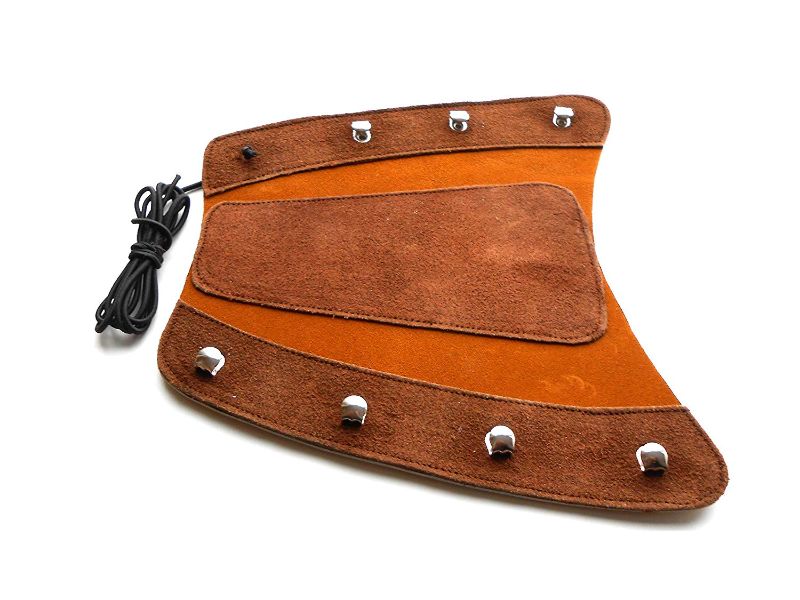 Protector de brazo para tiro con arco Protector de brazo para tiro con arco de cuero de gamuza