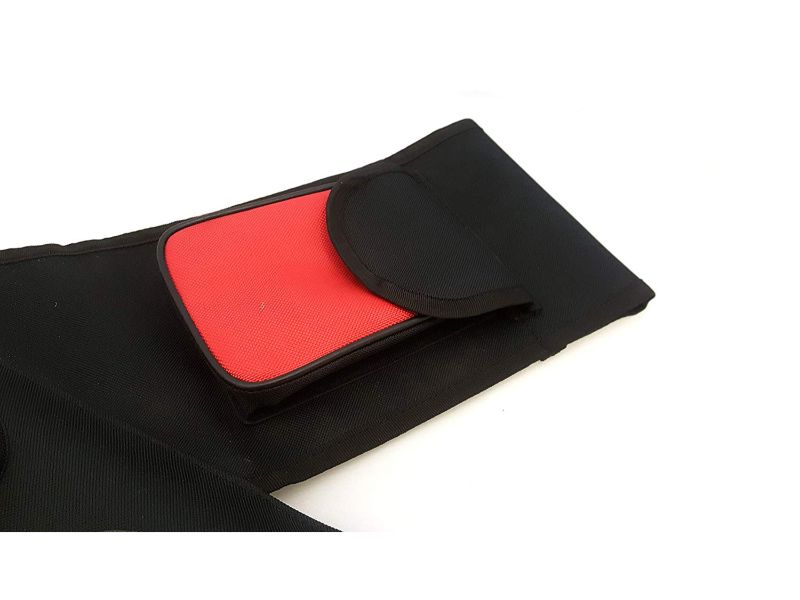 Carcaj lateral para tiro con arco de 4 tubos Cordura