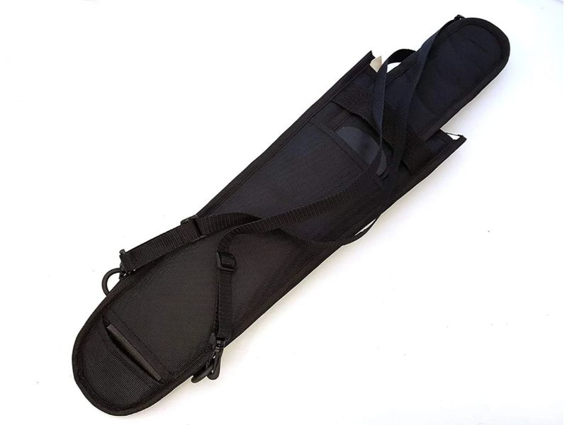 Carcaj trasero de cordura para tiro con arco, diseño de camuflaje