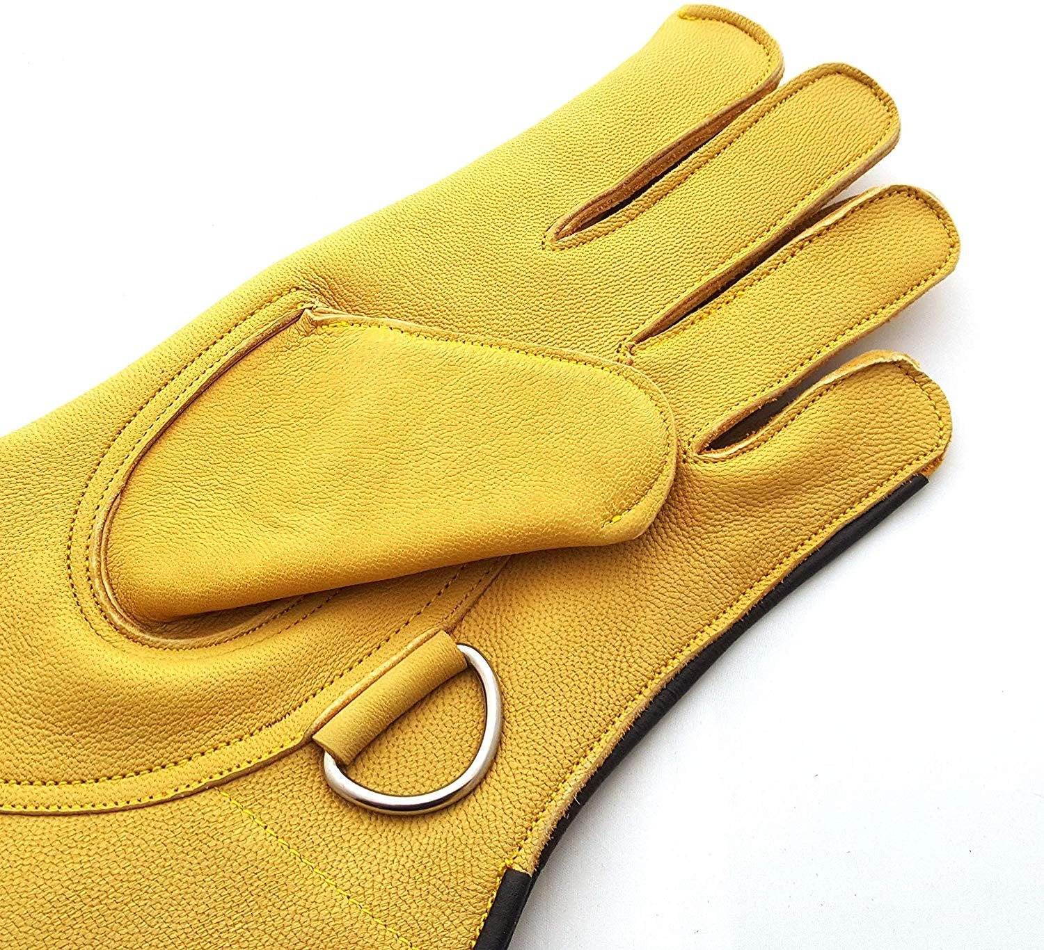 Guantes de cetrería de piel de ciervo, guantes para manipulación de aves