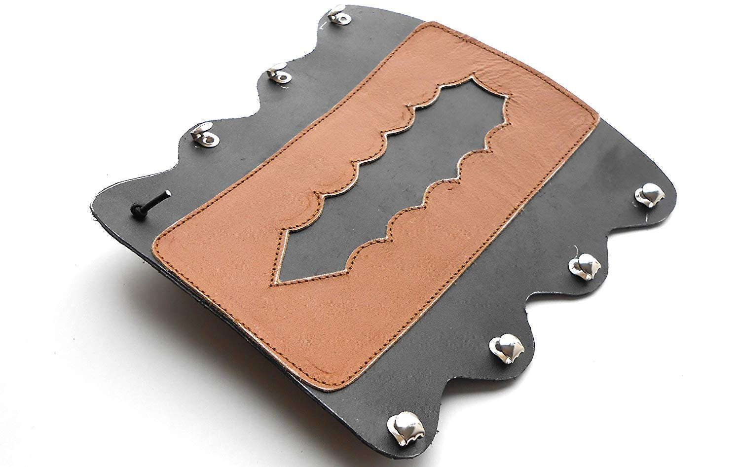 Protector de brazo para tiro con arco Protector de brazo de cuero para tiro con arco