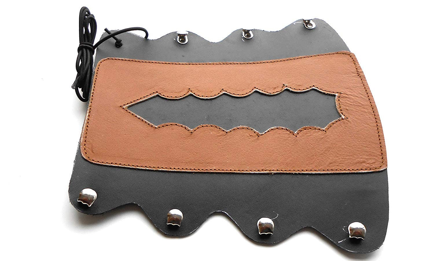 Protector de brazo para tiro con arco Protector de brazo de cuero para tiro con arco